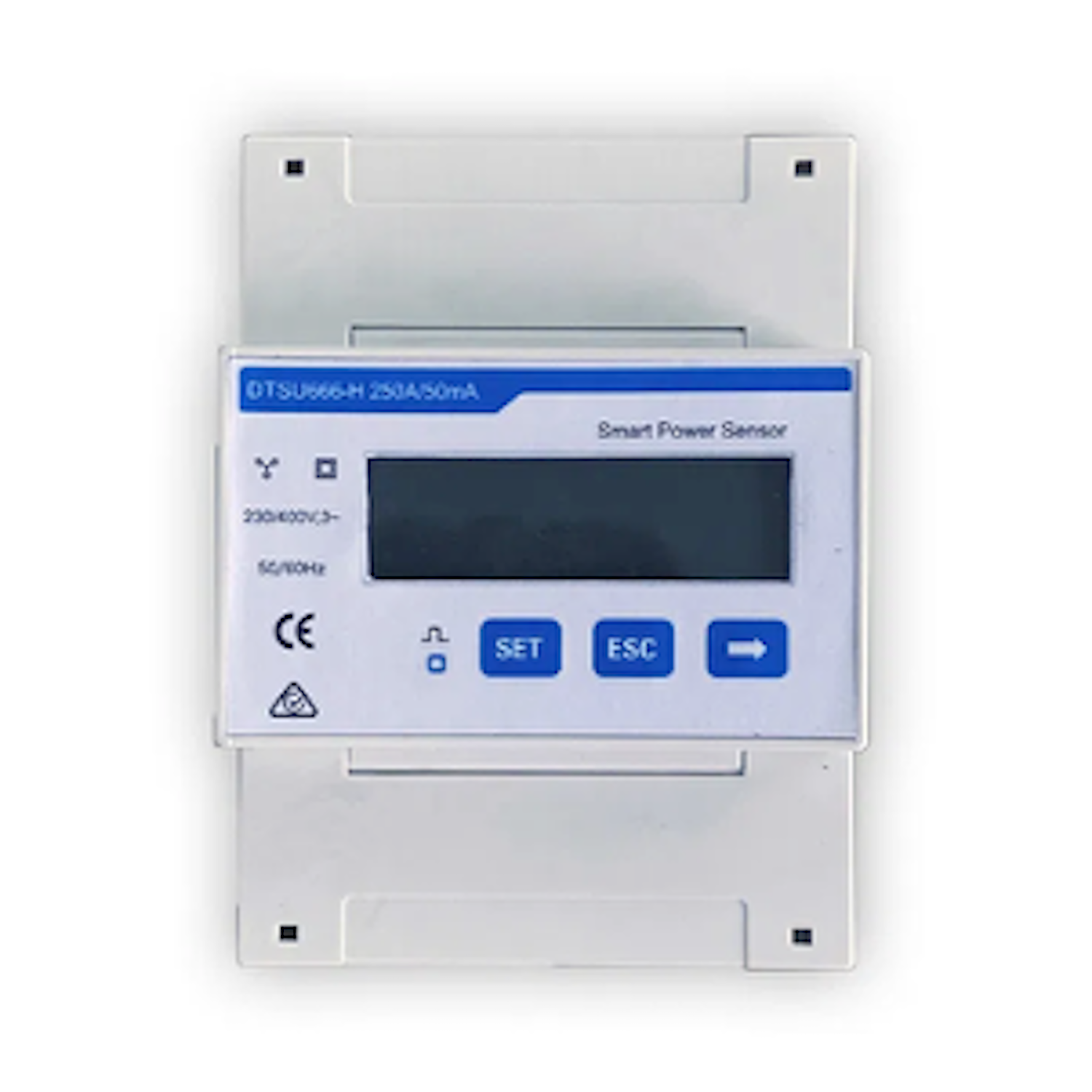 Huawei Smart Meter – 3-phasiger digitaler Stromzähler DTSU666-H mit 3x100A Sensoren, für präzise Energie- und Leistungsüberwachung, kompatibel mit Huawei Wechselrichtern, ideal für Photovoltaikanlagen und Energiemanagementsysteme.
