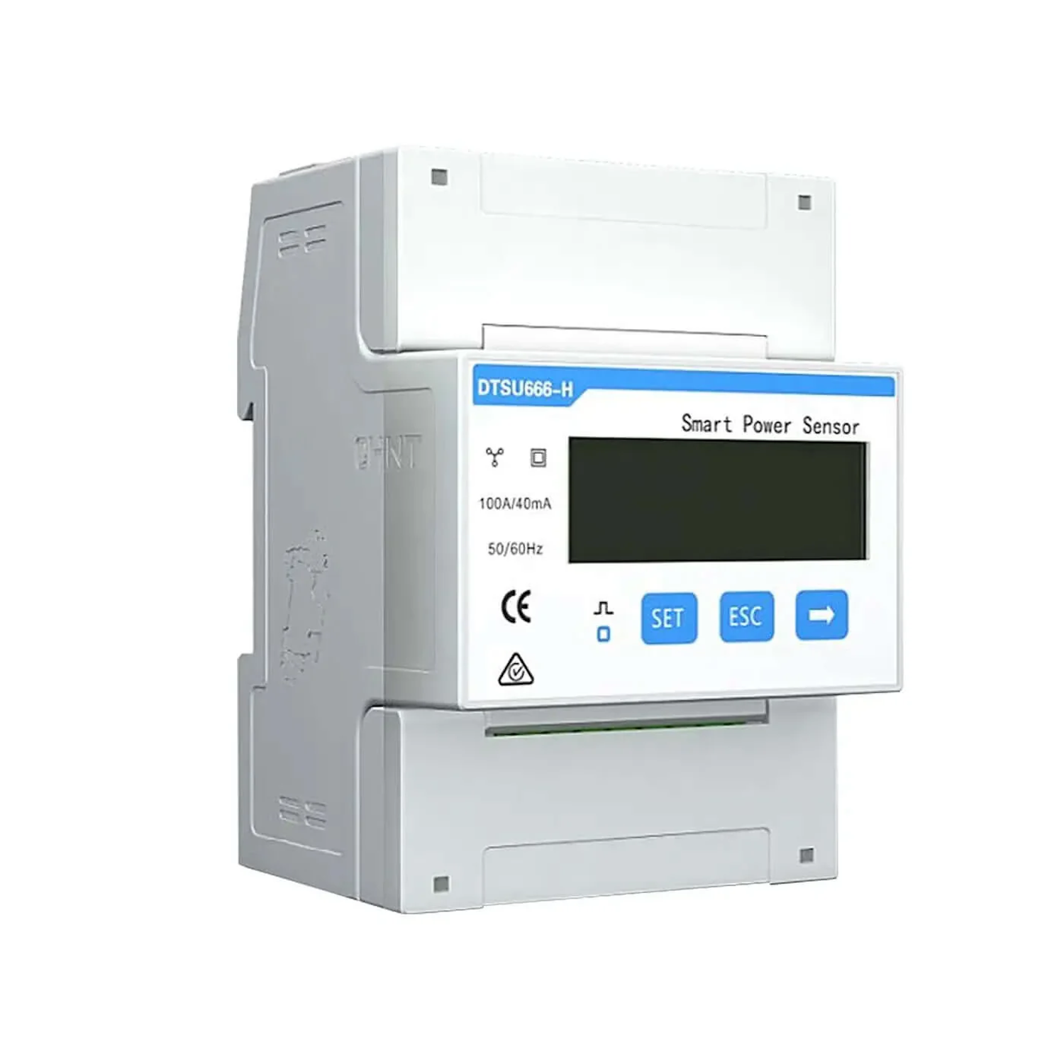 Huawei Smart Meter – Smart Power Sensor DTSU666-H, 250A/50mA, digitaler Stromzähler für präzise Energieerfassung, kompatibel mit Huawei Wechselrichtern, für Photovoltaikanlagen und Energiemanagementsysteme.
