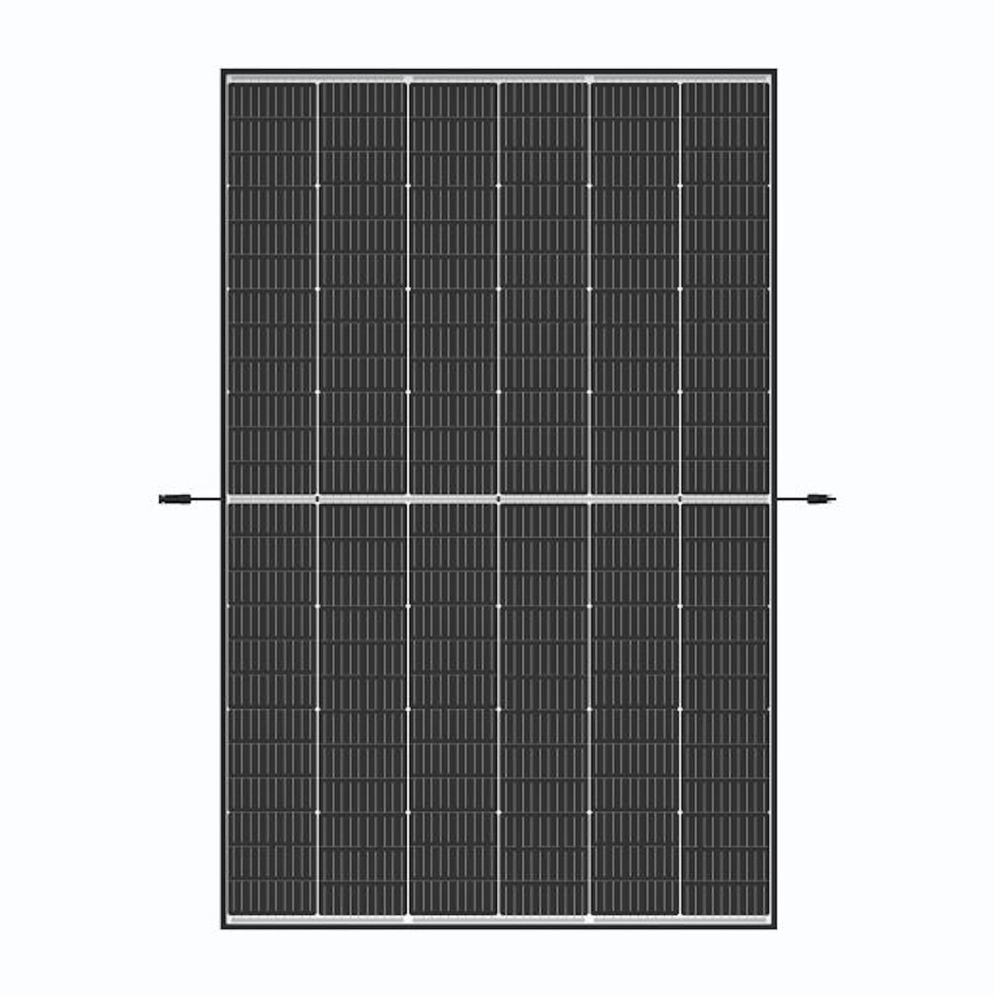 Trina Solar Solarmodul Vertex S+ Clear Black TSM-435NEG9RC.27 – 435 Watt Peak Doppelglas-Solarpanel, bifaziale Technologie für beidseitige Stromerzeugung, monokristallin, hoher Wirkungsgrad, ideal für Photovoltaikanlagen im Privat- und Gewerbebereich.